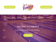 Tablet Screenshot of funworld.ie